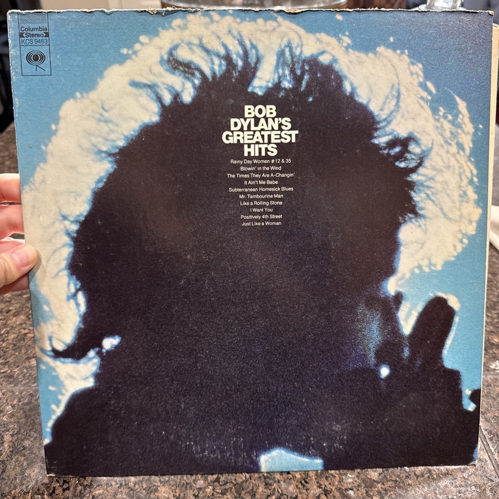 Bob Dylan's Greatest Hits☆  (EX)  ◇POSTER EX◇ KCS 9463•2Eye ☆1st PITMAN PRESS'67